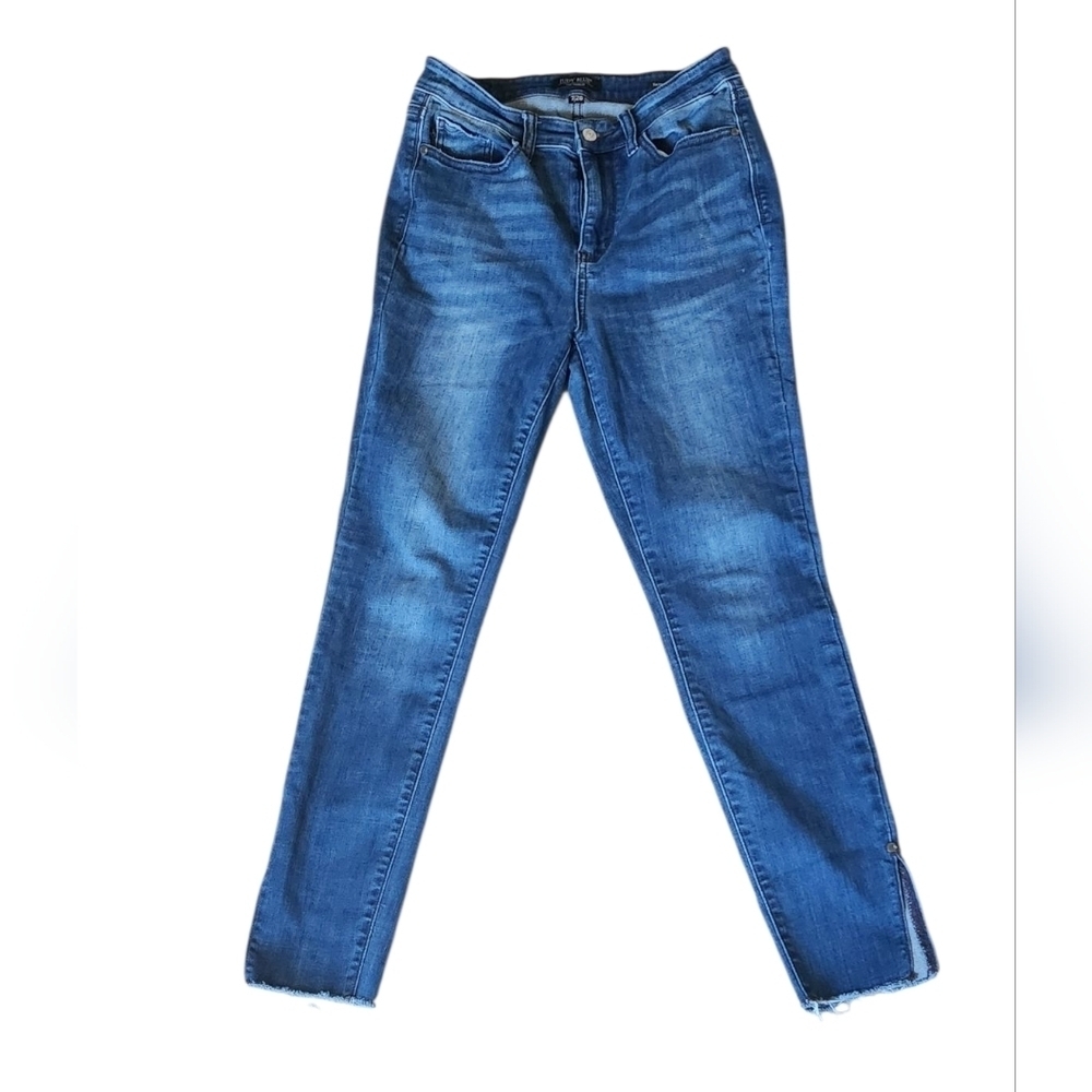 Bay City Slit Hem High Rise Skinny